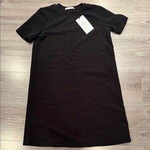 Zara Elegant Black Mini Dress